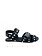 MARNI Marni sandal with Velcro strap and brand name in white Black