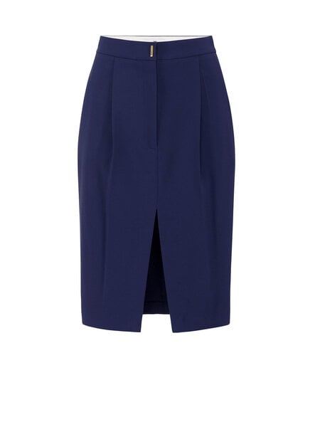 ELISABETTA FRANCHI Elisabetta Franchi midi rok Navy / BLAUW