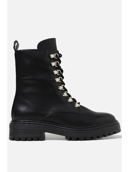 TWINSET Twinset ankle boot with pearls BLACK
