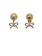 ELISABETTA FRANCHI Elisabetta Franchi earrings with bows GOLD