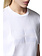 ELISABETTA FRANCHI Elisabetta Franchi tshirt met geborduurd logo met strass WIT