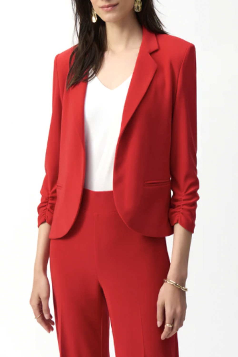 JOSEPH RIBKOFF Joseph Ribkoff kort vest / blazer ROOD