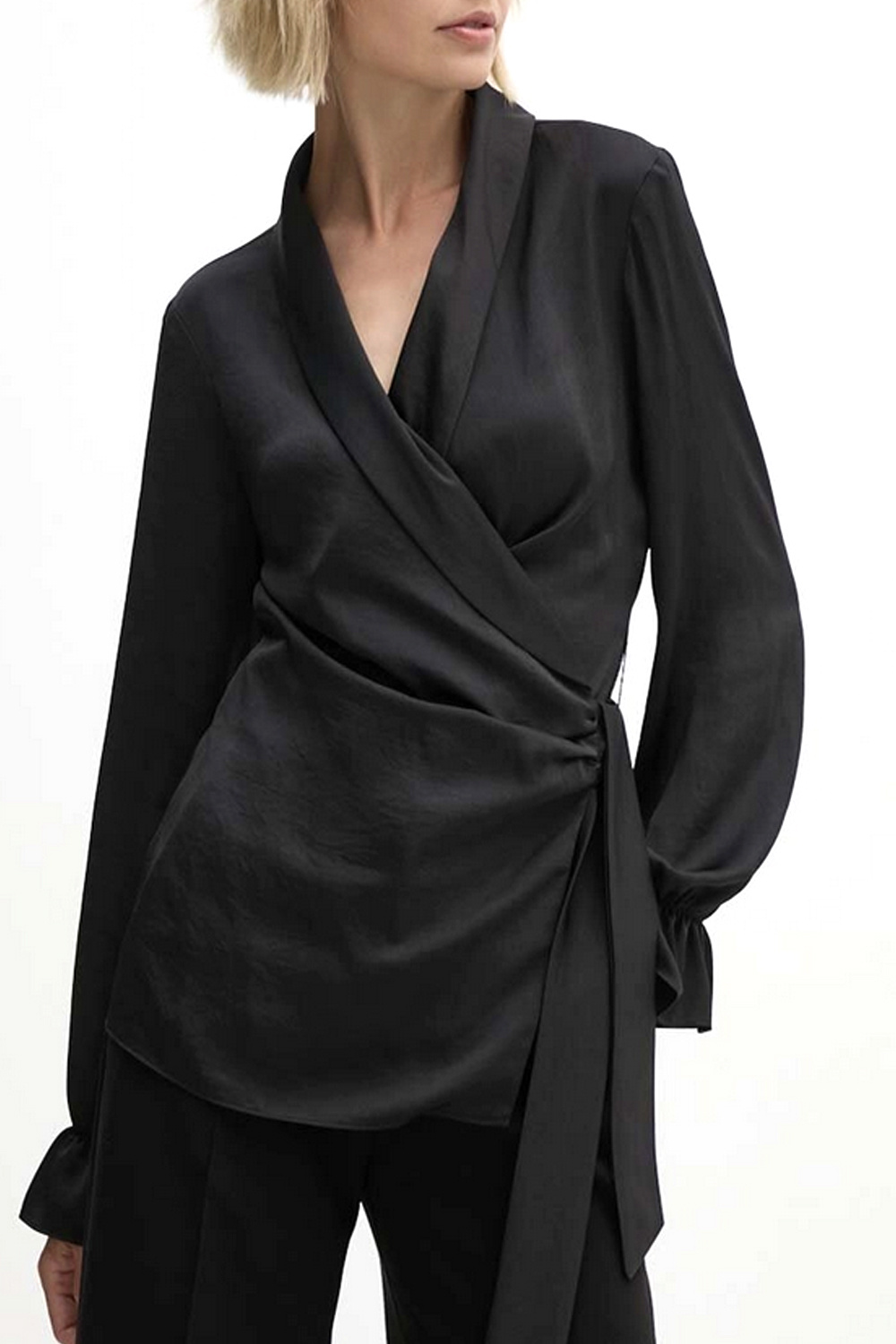 JOSEPH RIBKOFF Joseph Ribkoff  omslag blouse Zwart