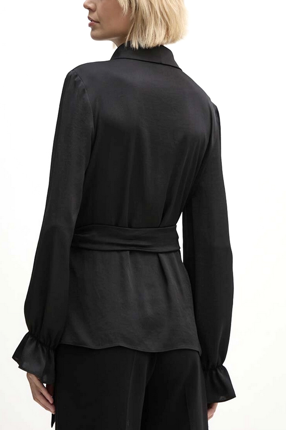 JOSEPH RIBKOFF Joseph Ribkoff  omslag blouse Zwart