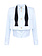 ELISABETTA FRANCHI Elisabetta Franchi blouse with bow tie skyblue / light BLUE