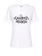 ELISABETTA FRANCHI Elisabetta Franchi tshirt with embroidered black print WHITE