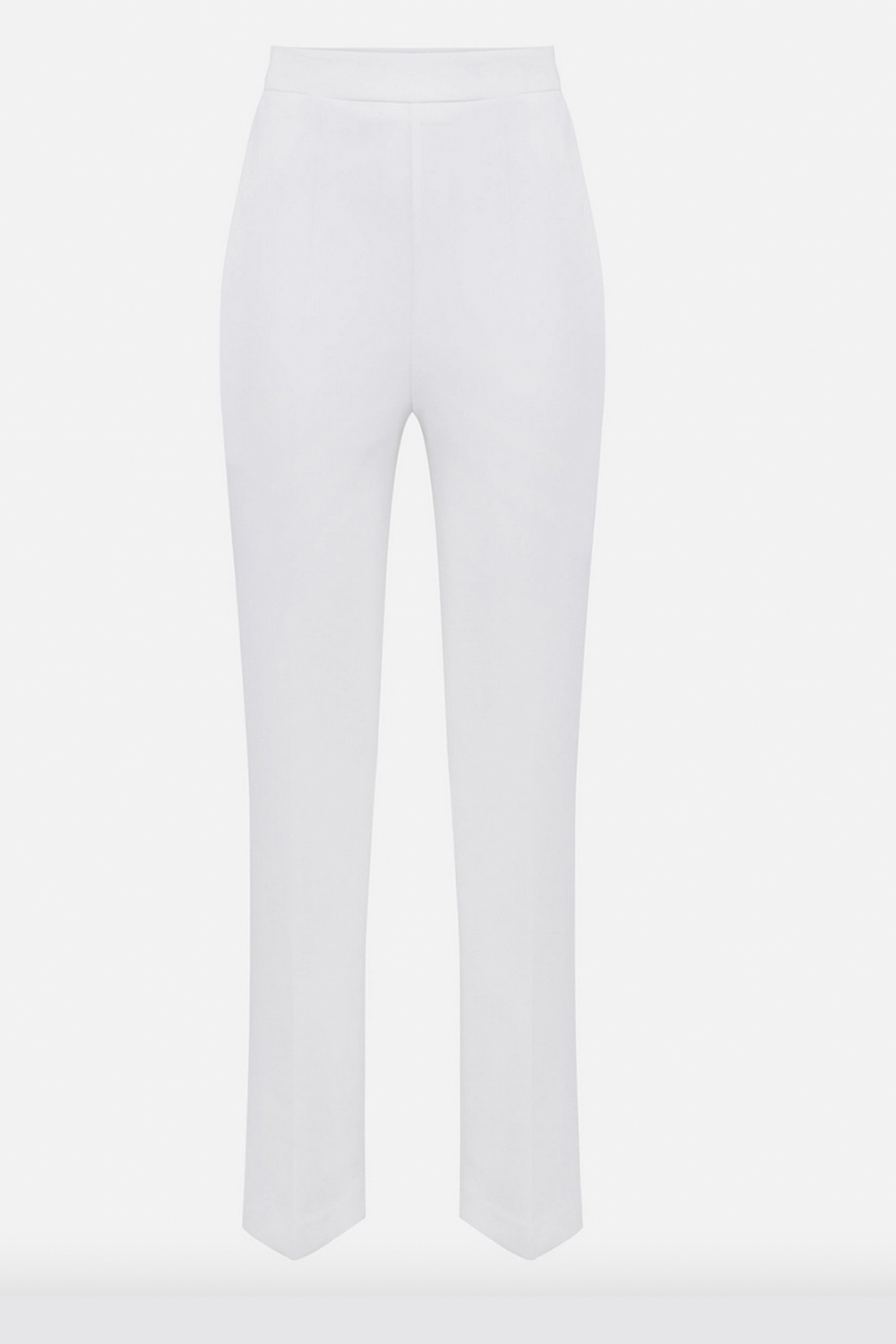ELISABETTA FRANCHI Elisabetta Franchi pants with pockets on back WHITE