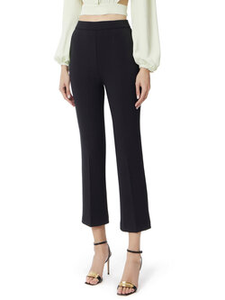 ELISABETTA FRANCHI Elisabetta Franchi pants with pockets on back BLACK