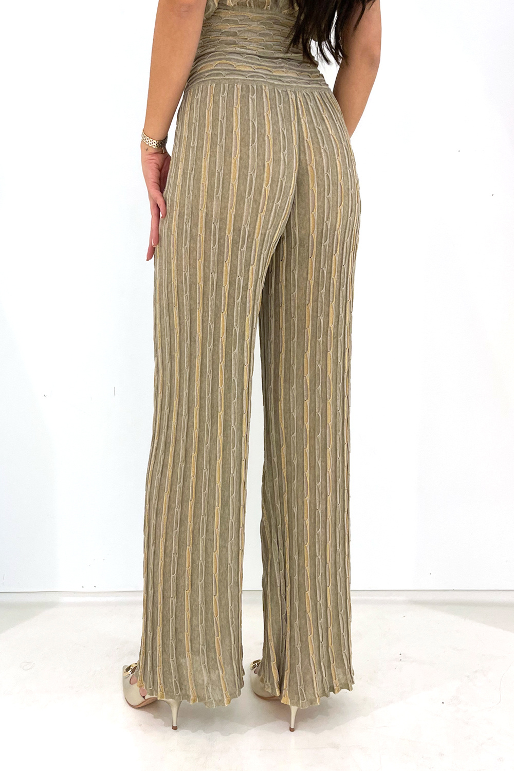 NENETTE Nenette strappatino pantalon TAUPE / GOUD