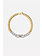 ELISABETTA FRANCHI Elisabetta Franchi ketting bi-color Zilver en GOUD
