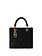 ELISABETTA FRANCHI Elisabetta Franchi  handtas van jacquardstof met charms ZWART