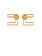 ELISABETTA FRANCHI Elisabetta Franchi earrings with rose GOLD