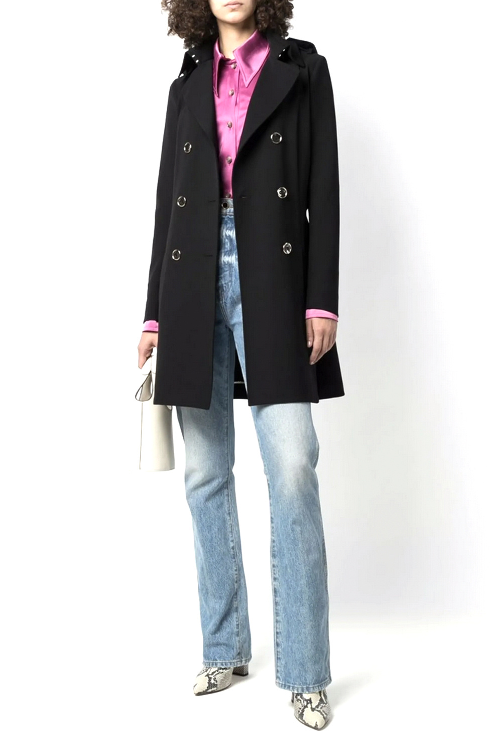 PATRIZIA PEPE Patrizia Pepe trenchcoat / zomerjas ZWART