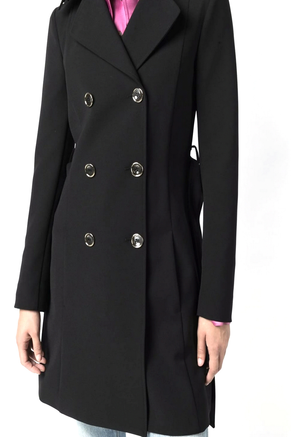 PATRIZIA PEPE Patrizia Pepe trenchcoat / zomerjas ZWART