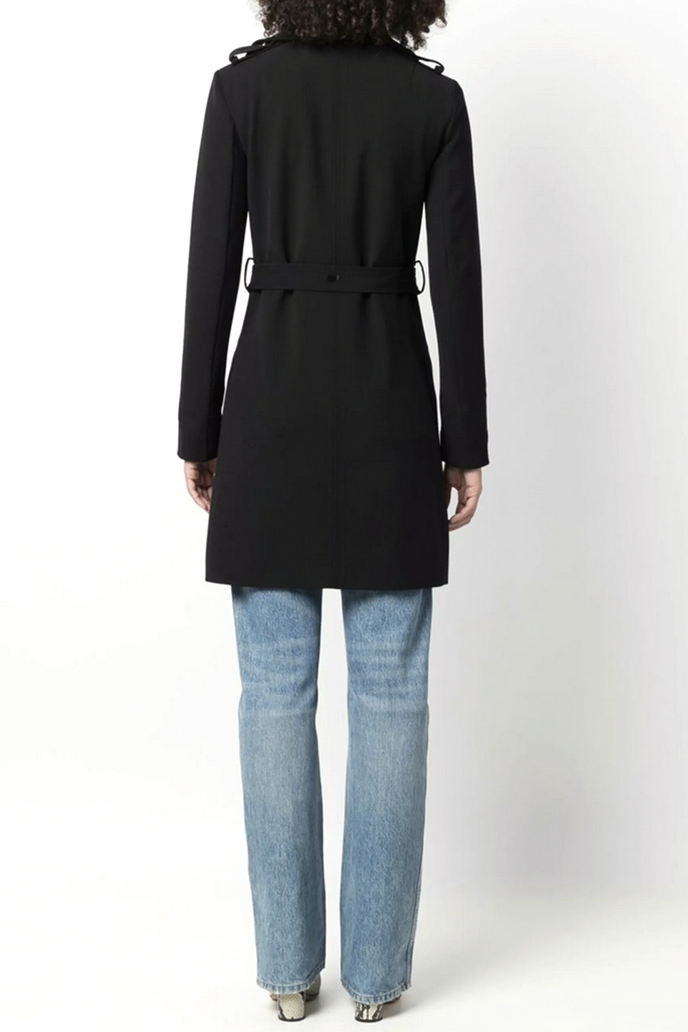 PATRIZIA PEPE Patrizia Pepe trenchcoat / zomerjas ZWART