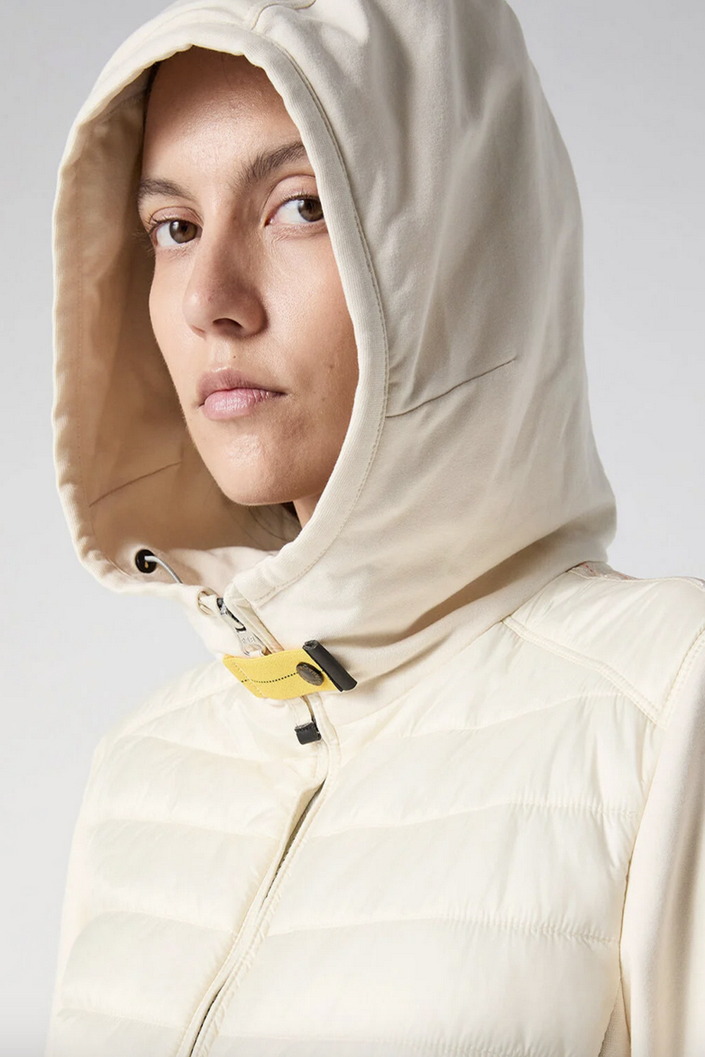 PARAJUMPERS Parajumpers  Caelie Hybride sweater jacket ZWART