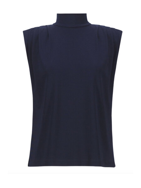 JOSEPH RIBKOFF Joseph Ribkoff top gouden knopen donker BLAUW
