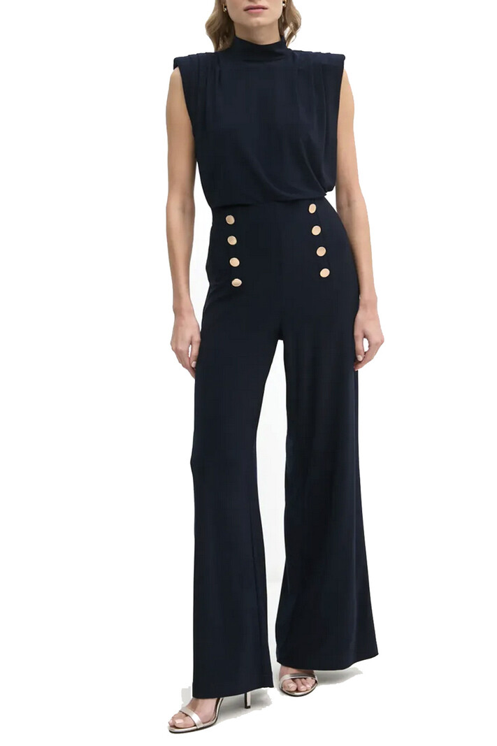 JOSEPH RIBKOFF Joseph Ribkoff top gouden knopen donker BLAUW