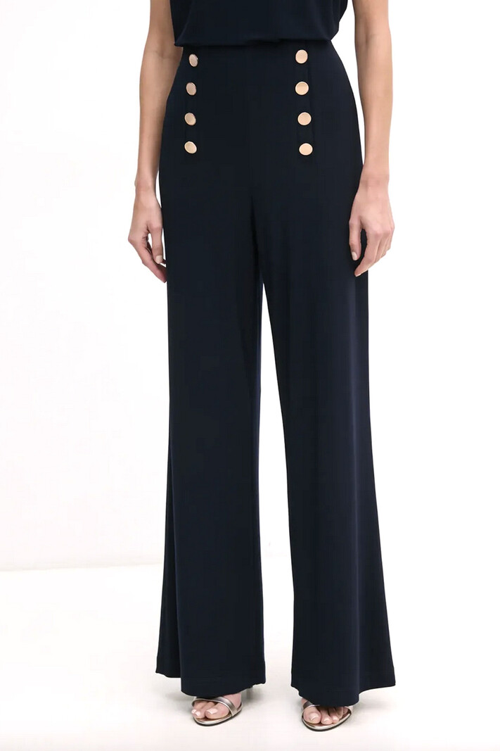 JOSEPH RIBKOFF Joseph Ribkoff top gold buttons dark BLUE