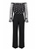 JOSEPH RIBKOFF Joseph Ribkoff jumpsuit with polka dots / polka dots BLACK