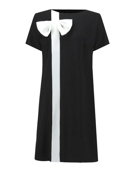 JOSEPH RIBKOFF Joseph Ribkoff dress with bow BLACK