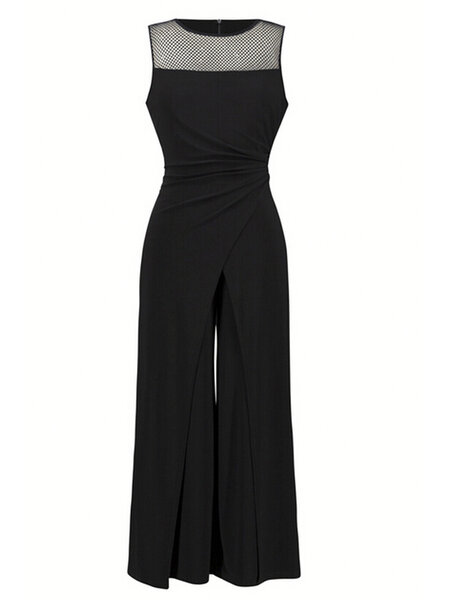 JOSEPH RIBKOFF Joseph Ribkoff jumpsuit with glitter top BLACK
