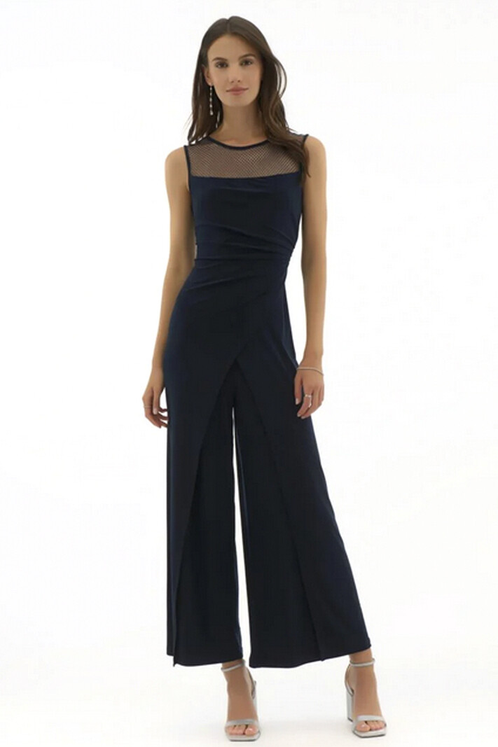 JOSEPH RIBKOFF Joseph Ribkoff jumpsuit with glitter top BLACK