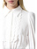 ELISABETTA FRANCHI Elisabetta Franchi blouse met open rug + strik WIT