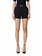 ELISABETTA FRANCHI Elisabetta Franchi shorts with gold logo at waist BLACK