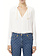 ELISABETTA FRANCHI Elisabetta Franchi blouse with chain and bows WHITE