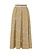 ELISABETTA FRANCHI Elisabetta Franchi rok in Raffia strik print / BEIGE