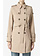 PEUTEREY Peuterey trenchcoat lang met riem BEIGE