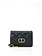 TWINSET Twinset Audrey bag met gouden logo ZWART