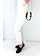 TWINSET Twinset pantalon met diverse gouden knopen room WIT