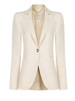 RINASCIMENTO RC jacket / blazer with button gold BEIGE