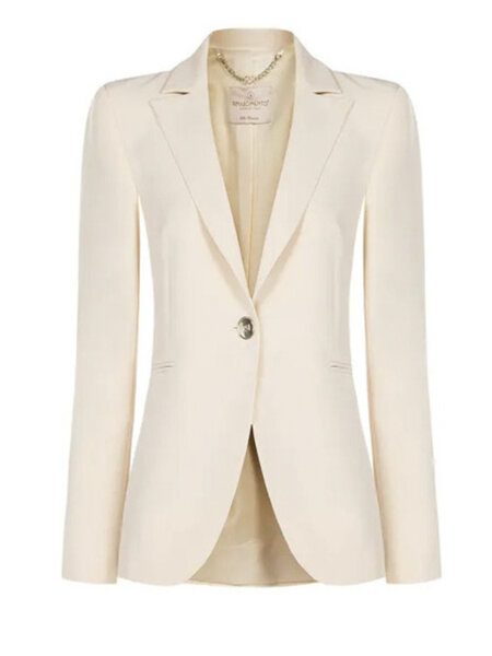 DRESSCODE STYLES RC jacket / blazer with button gold BEIGE