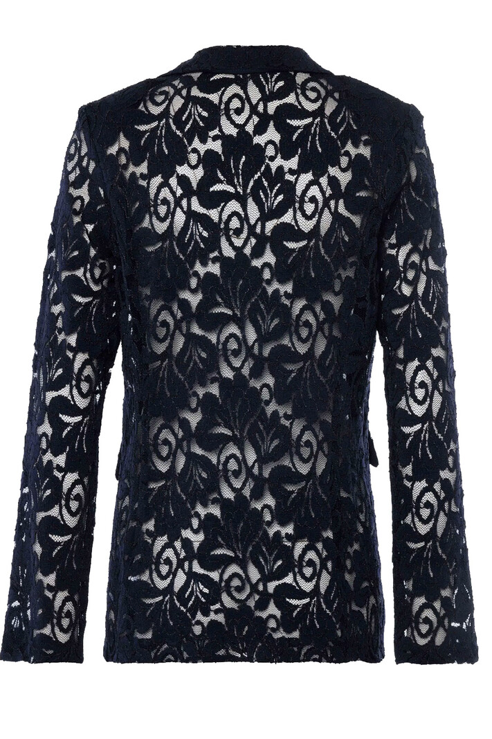 JOSEPH RIBKOFF Joseph Ribkoff Floral lace blazer BLACK