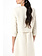 RINASCIMENTO RC cropped jas met strikjes en goud glitter detail BEIGE