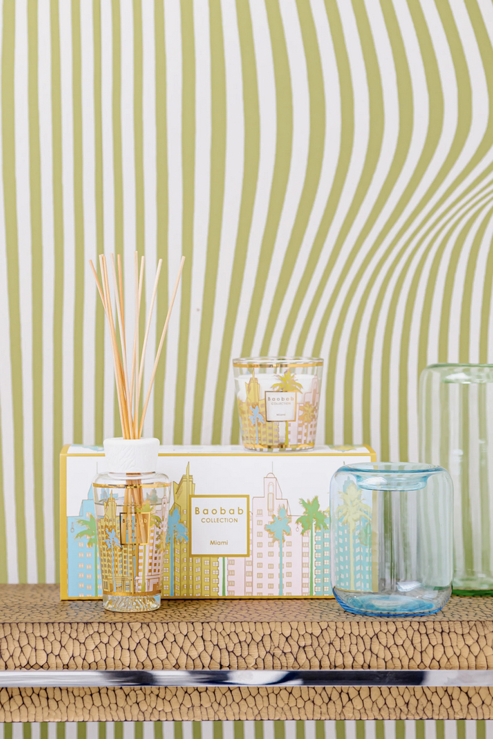 BAOBAB COLLECTION Baobab Collection gift box my first Baobab MIAMI Candle + Diffuser