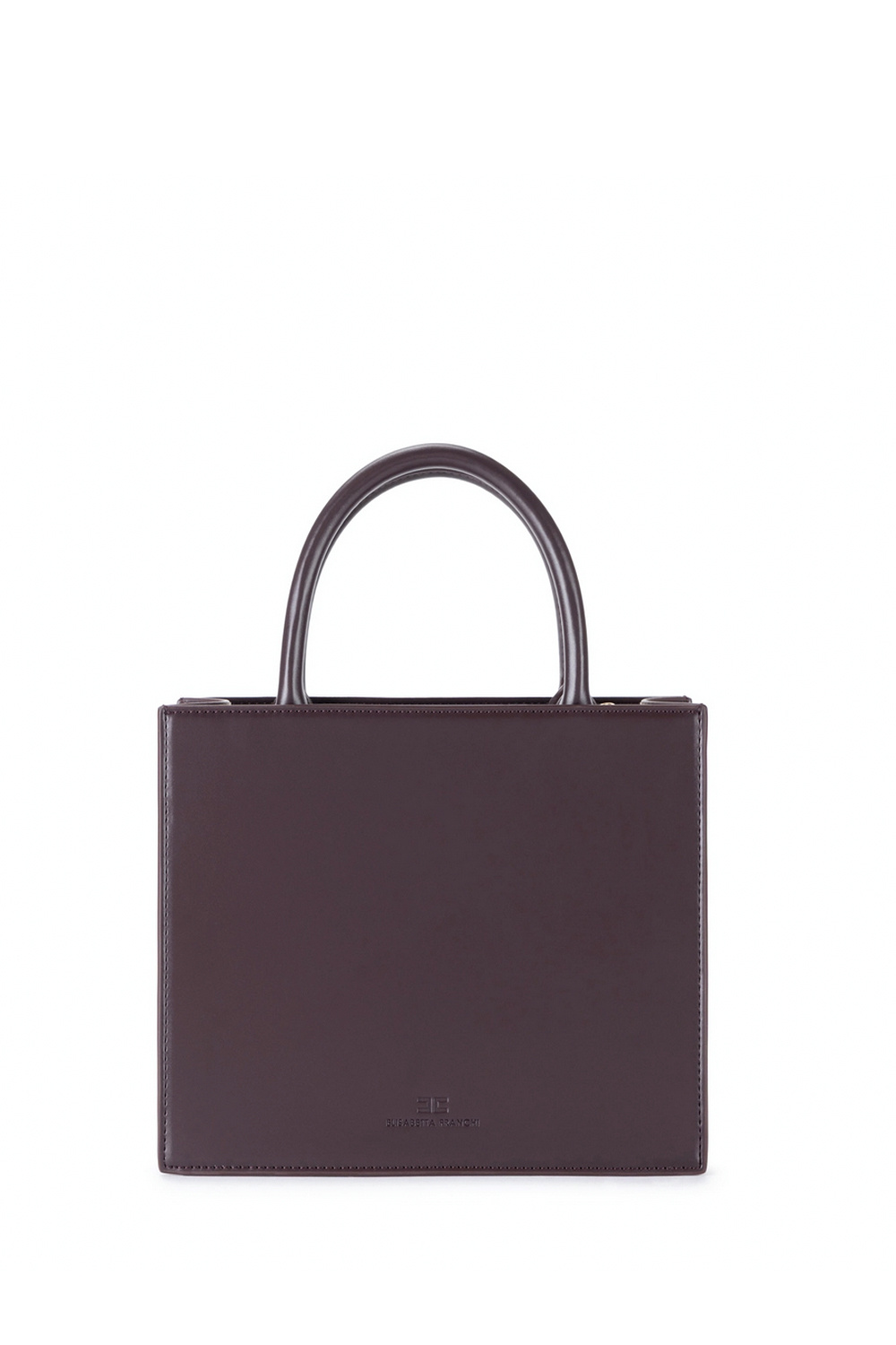 ELISABETTA FRANCHI Elisabetta Franchi small handbag with logo Merlot / Bordeaux RED