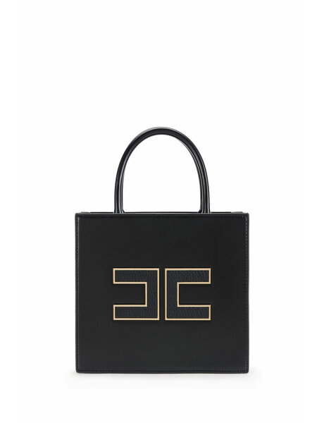 ELISABETTA FRANCHI Elisabetta Franchi small handbag with logo Nero / BLACK
