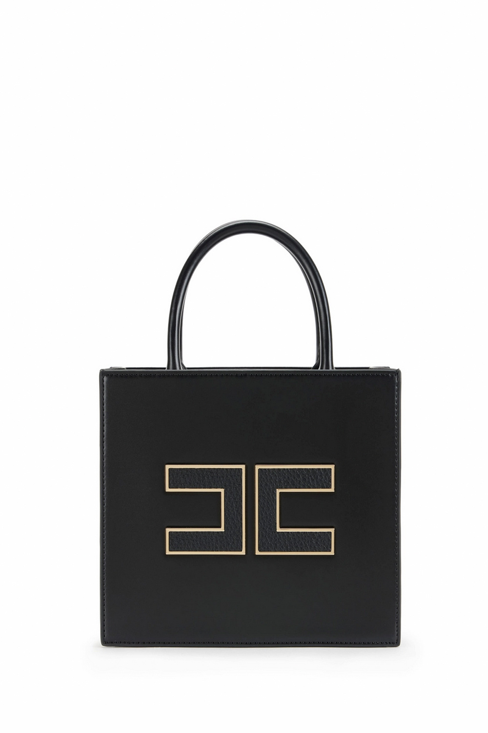 ELISABETTA FRANCHI Elisabetta Franchi small handbag with logo Nero / BLACK