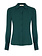 RINASCIMENTO Rinascimento fitted blouse with buttons, dark GREEN