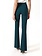 RINASCIMENTO Rinascimento flaired pantalon met elastiek donker GROEN