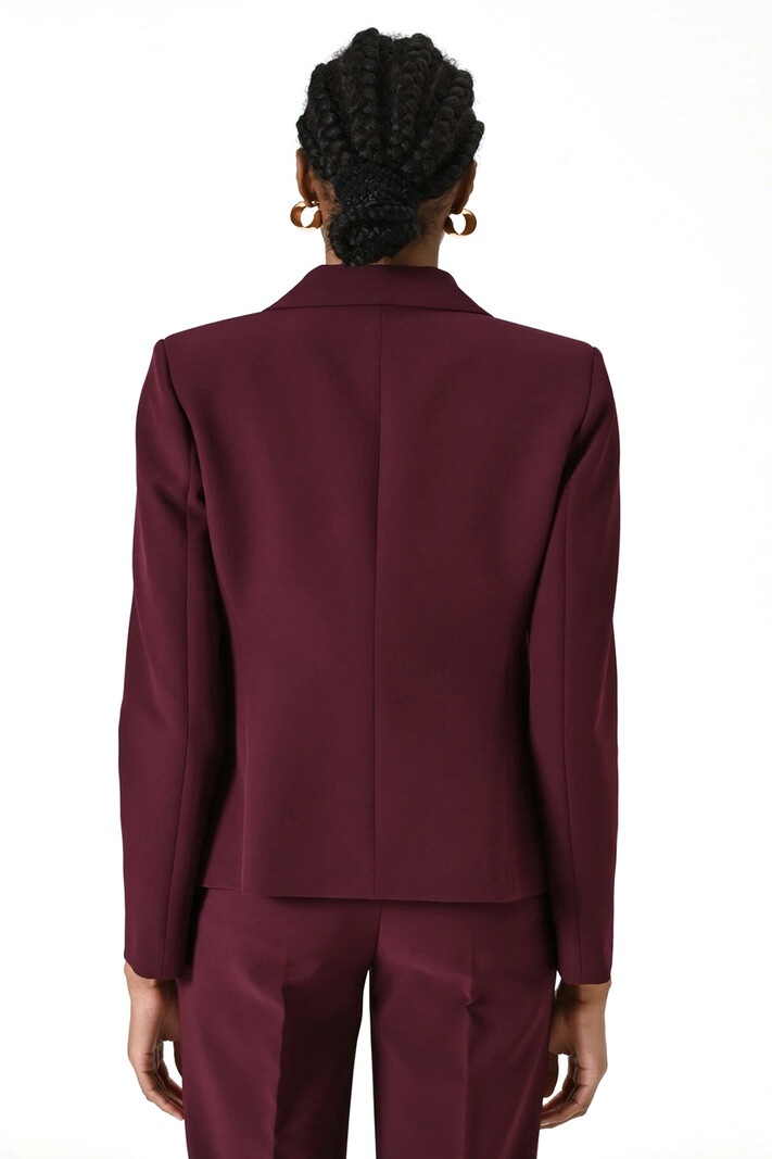 RINASCIMENTO Rinascimento blazer jas / colbert met een knoop in taille BORDEAUX ROOD