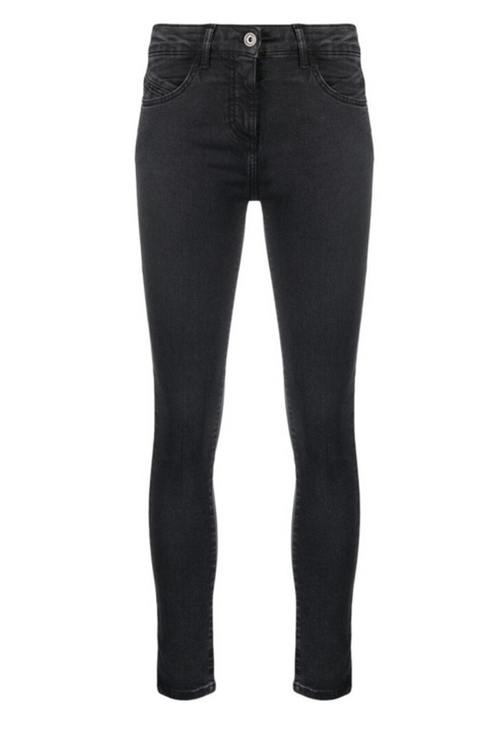 PATRIZIA PEPE Patrizia pepe jeans / denim stech met logo GRIJS / ZWART