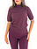 RINASCIMENTO Rinascimento colletje met korte mouw / turtleneck top BORDEAUX ROOD