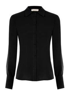 RINASCIMENTO Rinascimento fitted blouse with buttons Black