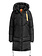 PARAJUMPERS Parajumpers Long Bear Parka winterjas met capuchon muts ZWART