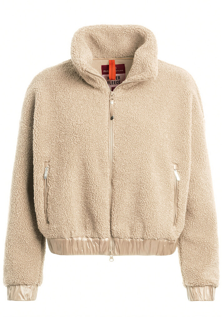 PARAJUMPERS Parajumpers Sori sweater/cardigan with zip and pockets  Sun Kissed/BEIGE